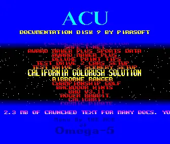 Documentation Disk 09