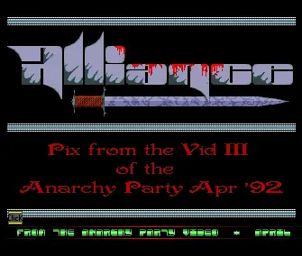 Pix from the Vid 3 (Anarchy Party)