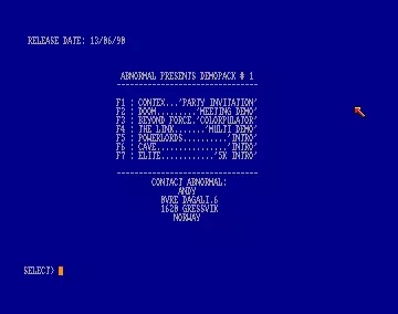 Demo Pack 01 (1990) by Abnormal