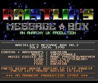 Raistlin's Message Box 02 (08/90)