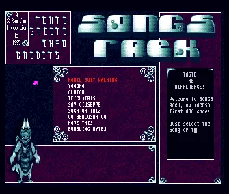 Songs Rack