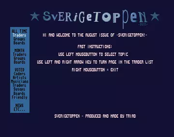 Sverigetoppen 06 (1994) by Triad