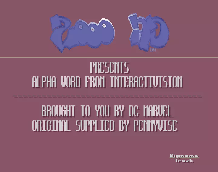 Alpha Word