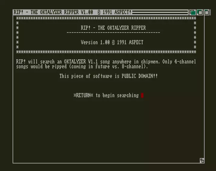 RIP! - The Oktalyzer Ripper V1.00