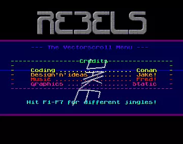The Vectorscroll Menu