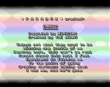 Embryo - english version