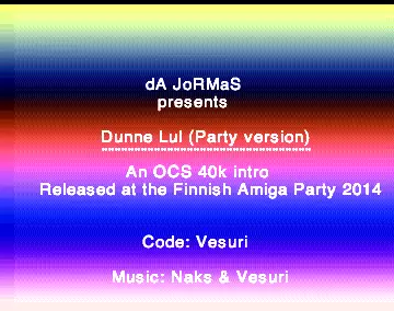 Dunne Lul (2014) by dA JoRMaS