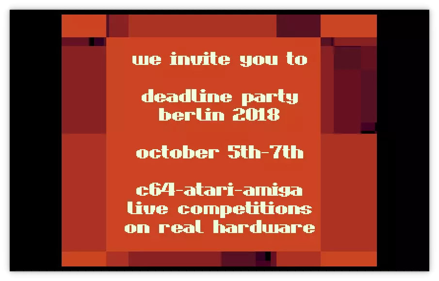 Deadline Invitation (2018) by The Electronic Knights