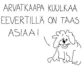 Eevertillae on taas asiaa