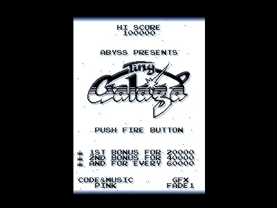 Tiny Galaga (2020) by Abyss