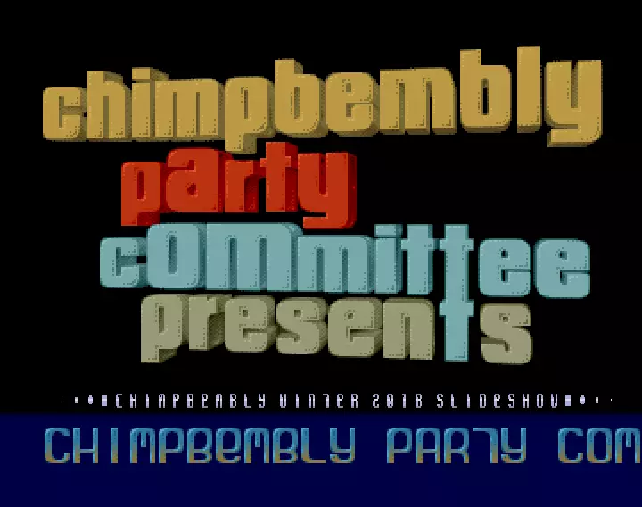 Chimpbembly Winter 2018 Slideshow (2018) by Chimpbembly Party Committee