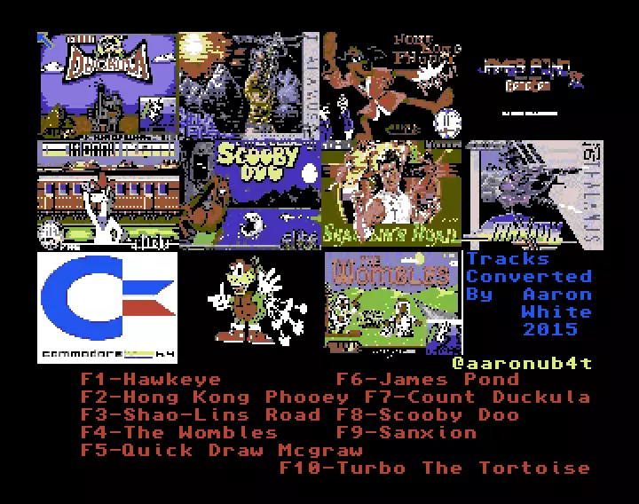 C64 To Amiga Chiptunes Disk 7 (2015) by CMAP