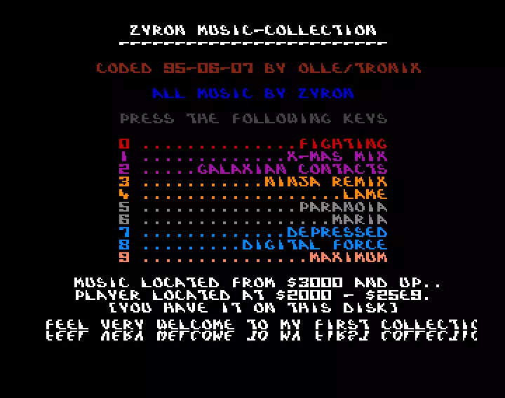 Zyron's Music Collection 01