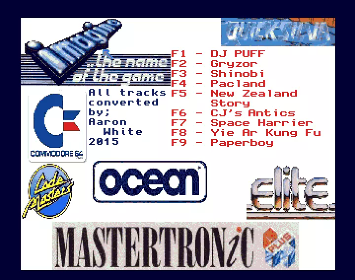 C64 To Amiga Chiptunes Disk 3 (2015) by CMAP