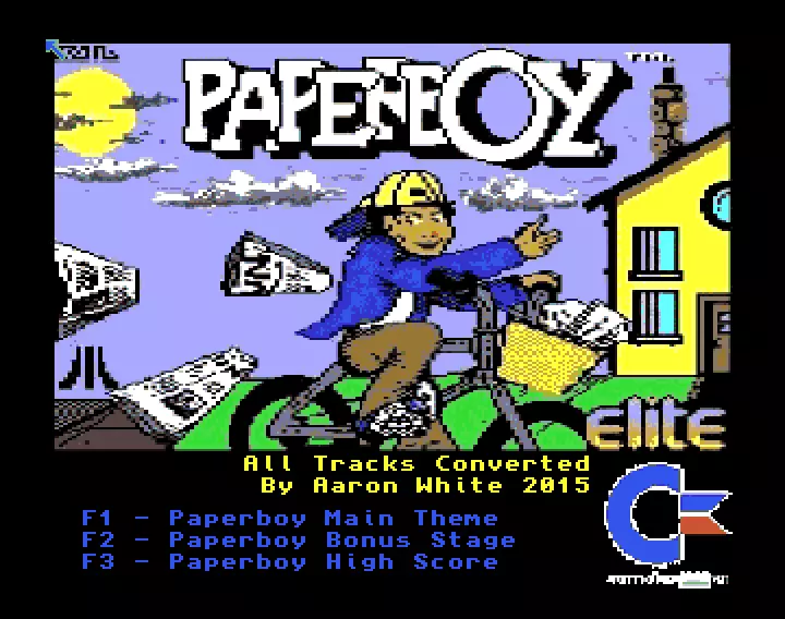 Paperboy C64 Tribute (2015) by CMAP