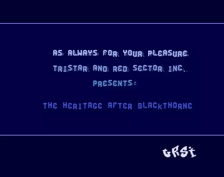 The Heritage After Blackthorne