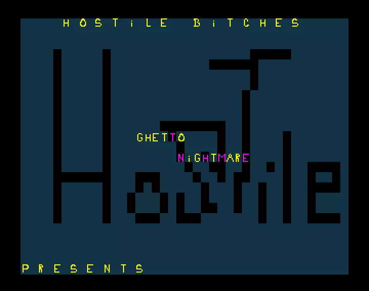 Ghetto Nightmare (1998) by Hostile Bitches