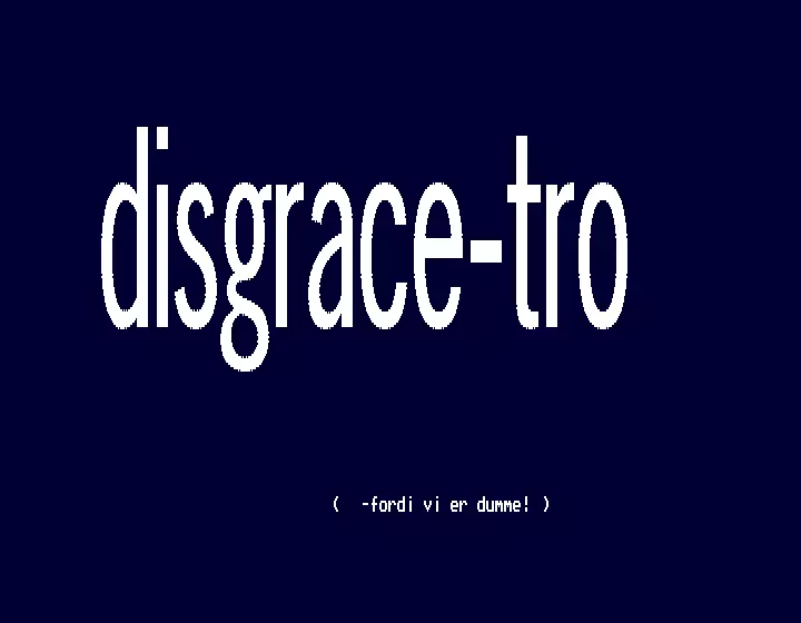 Disgrace-Tro