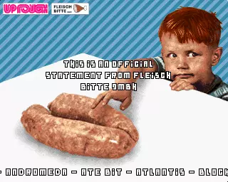Fleisch Bitte GMBH Ad 006 (2023) by Up Rough