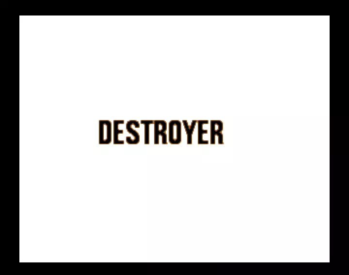 Destroyer (2000) by Odbyt Design