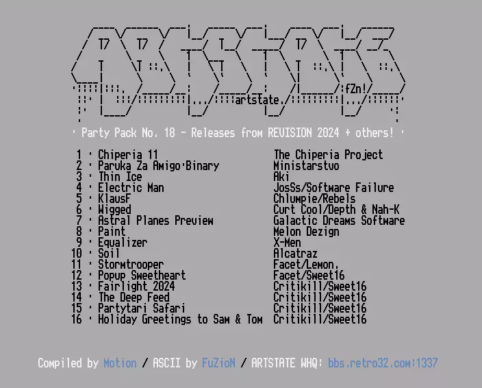 Party Pack No. 18 (2024) by Artstate