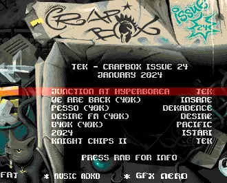 Crap Box 24 (2024) by The Electronic Knights