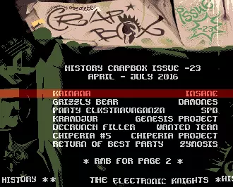 Crap Box -23 (2023) by The Electronic Knights