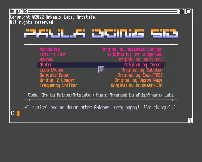 Paula Doing SID+