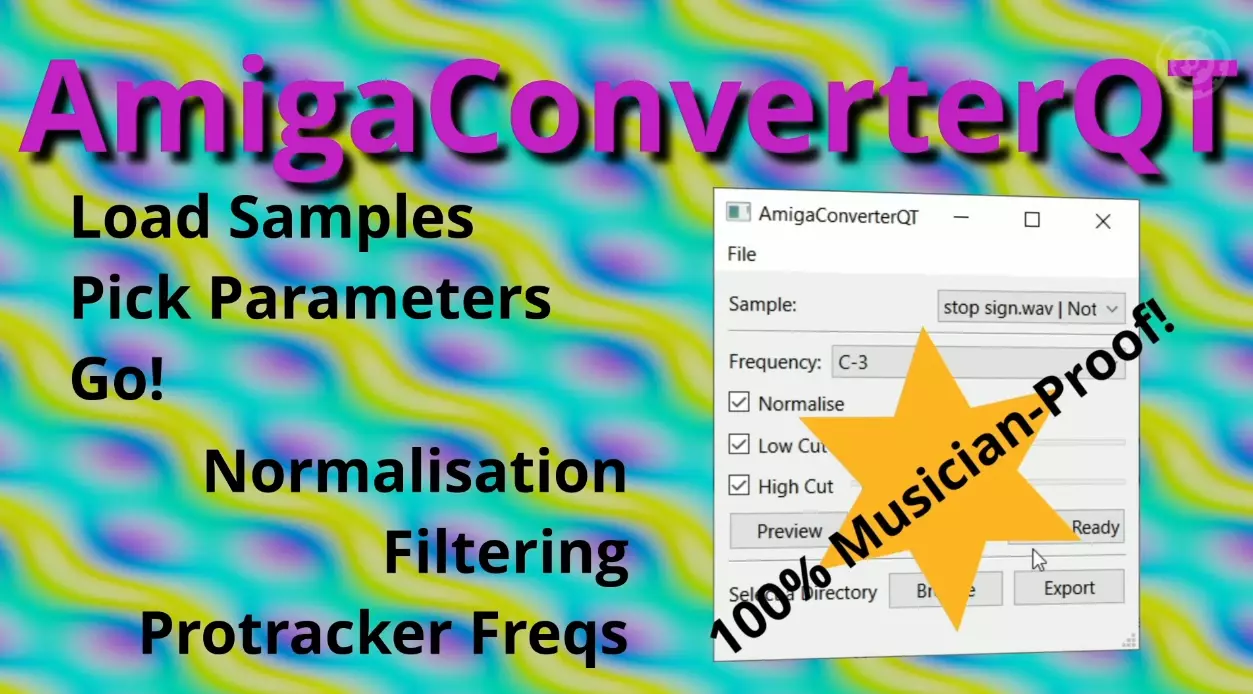 AmigaConverterQT (2023) by Nico