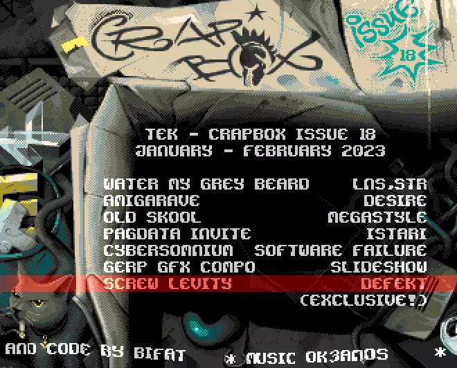 Crap Box 18 (2023) by The Electronic Knights