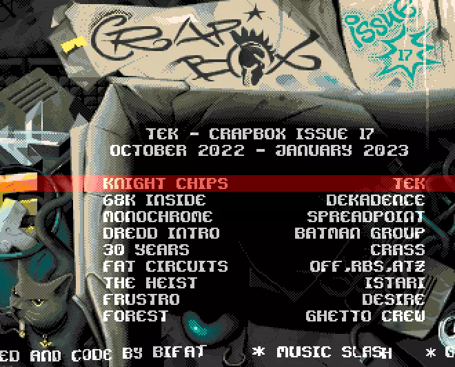 Crap Box 17 (2023) by The Electronic Knights
