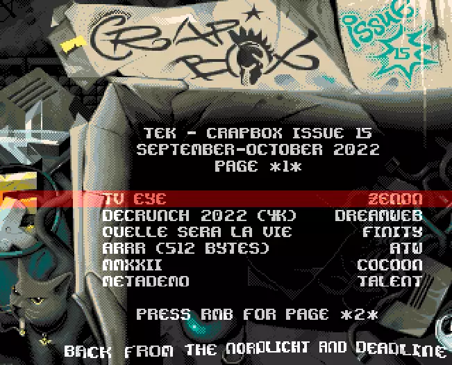 Crap Box 15 (2022) by The Electronic Knights