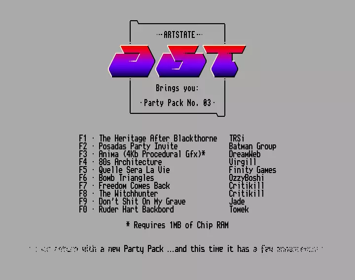 Party Pack No. 03 (2022) by Artstate