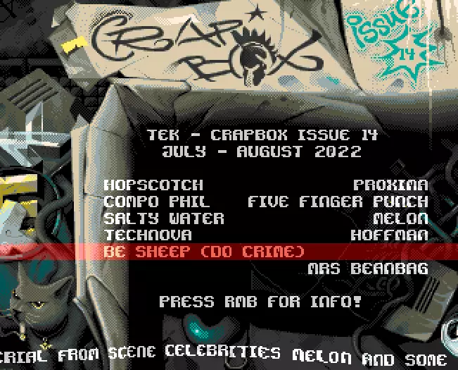 Crap Box 14 (2022) by The Electronic Knights