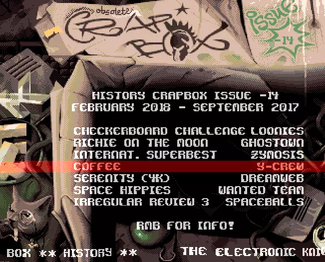 Crap Box -14 (2022) by The Electronic Knights