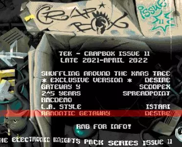 Crap Box 11 (2022) by The Electronic Knights