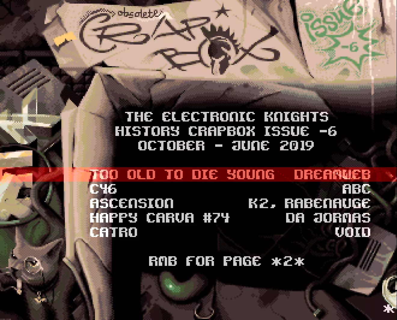 Crap Box -6 (2021) by The Electronic Knights
