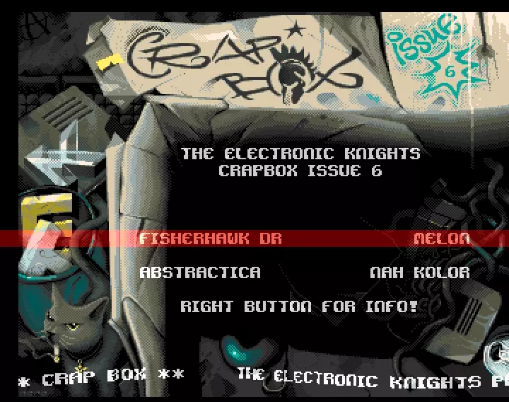 Crap Box 6 (2021) by The Electronic Knights