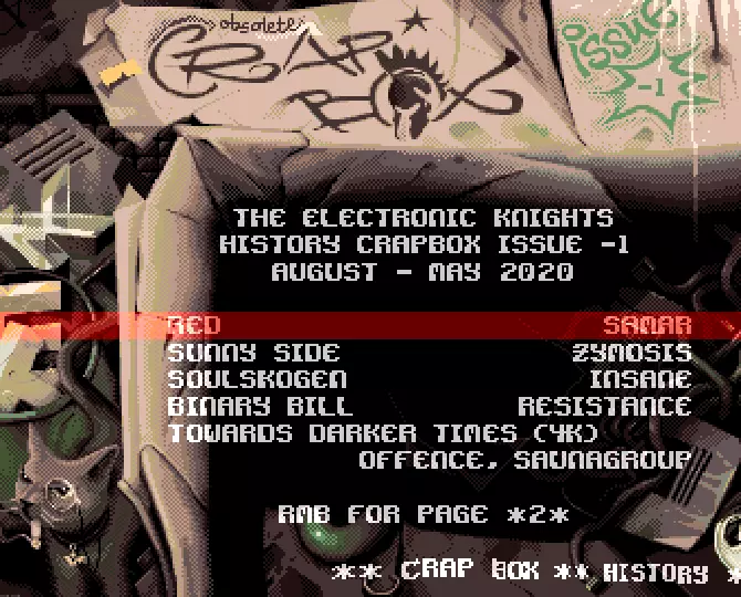 Crap Box -1 (2021) by The Electronic Knights