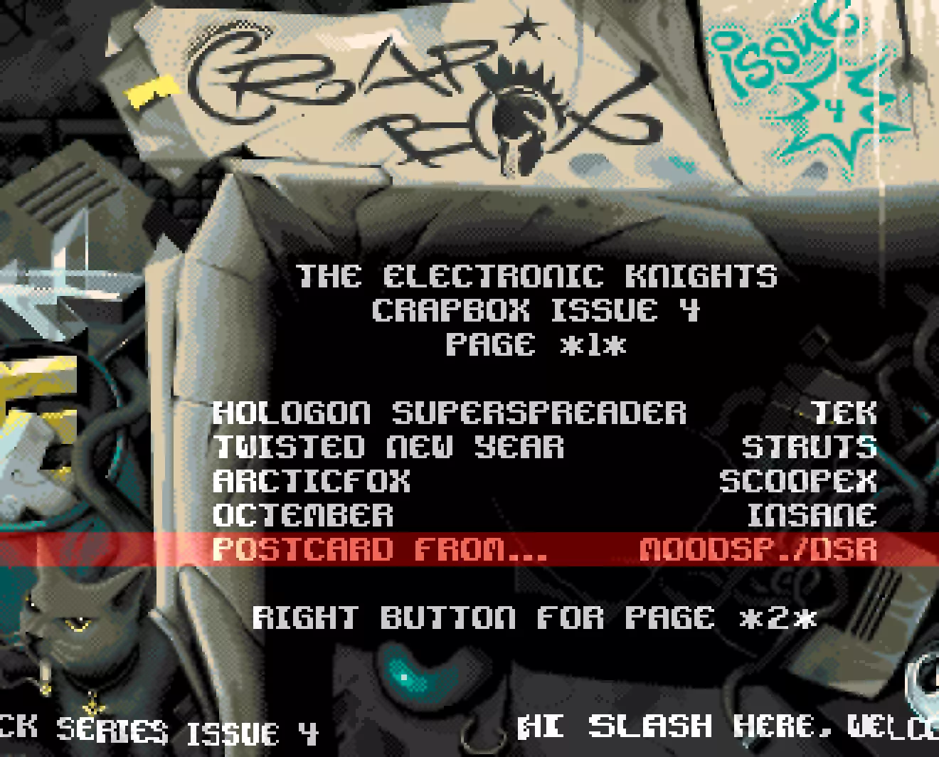 Crap Box 4 (2021) by The Electronic Knights