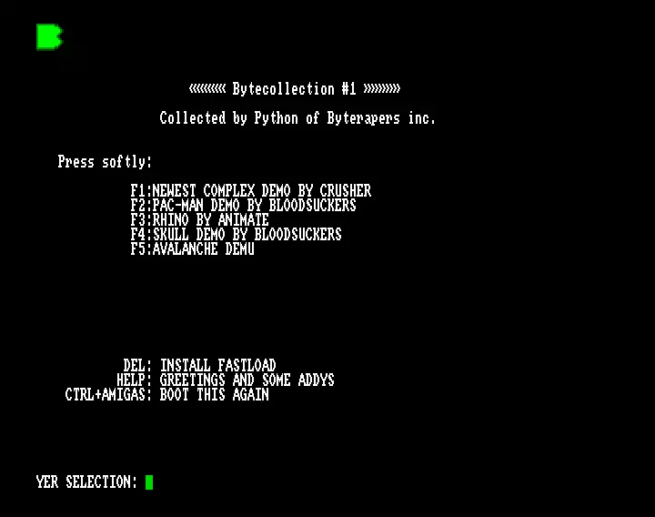 Bytecollection 01 (1988) by Byterapers
