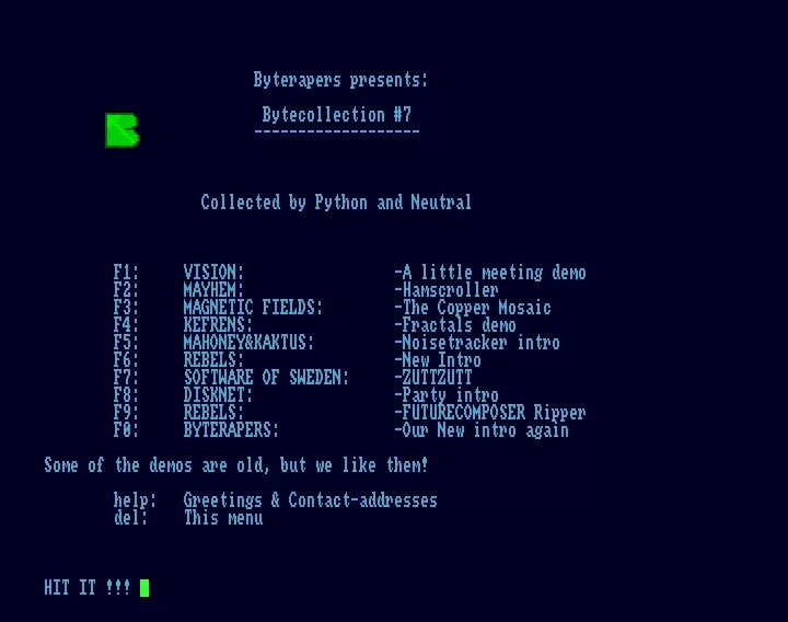 Bytecollection 07 (1990) by Byterapers
