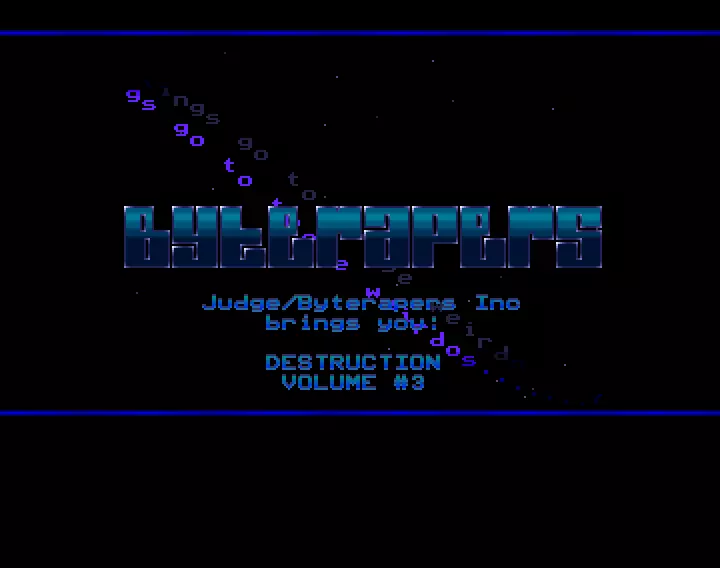 Destruction 03 Intro (1990) by Byterapers