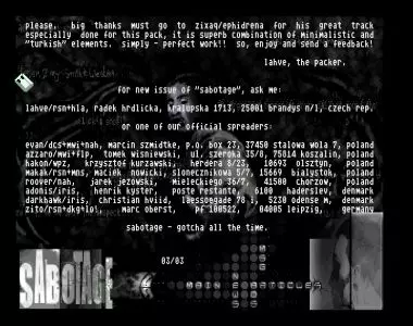 Sabotage 2 (2000) by Horizontal Lamerz