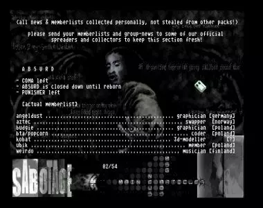 Sabotage 1 (2000) by Horizontal Lamerz
