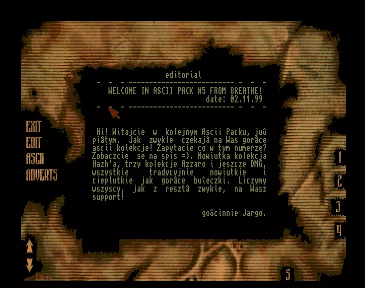AsciiPack 5 (1999) by Breathe