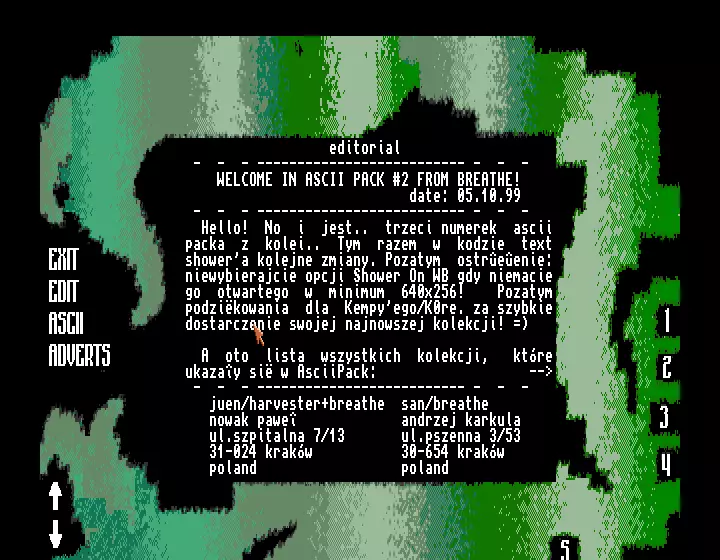 AsciiPack 2 (1999) by Breathe
