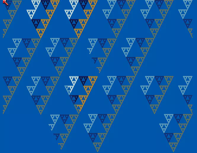 Tiny Triangles (2025) by gigabates
