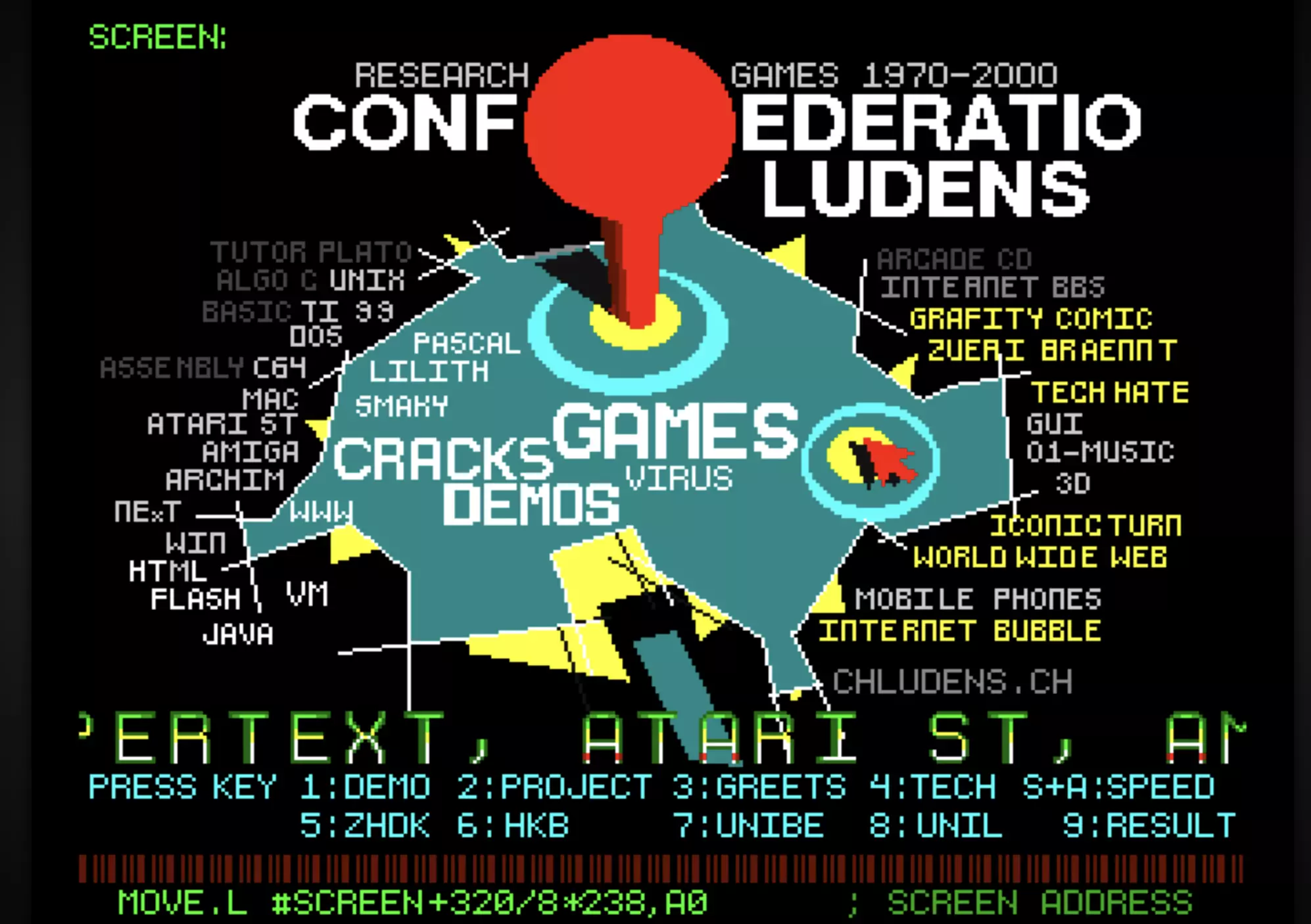 Confoederatio Ludens: Thank You for All Your Demoz & Gamez from 1970-2000!