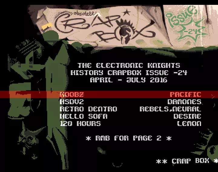 Crap Box -24 (2024) by The Electronic Knights